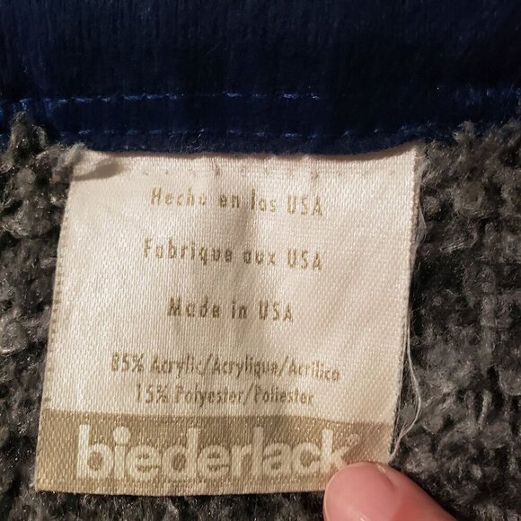 Vintage Biederlack Lighthouse Throw Blanket Reversible Nautical Made in USA - Picture 3 of 7